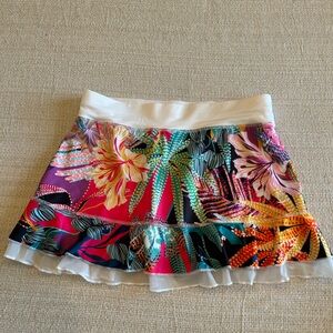 Sofibella Wild Blooms Tennis Skirt